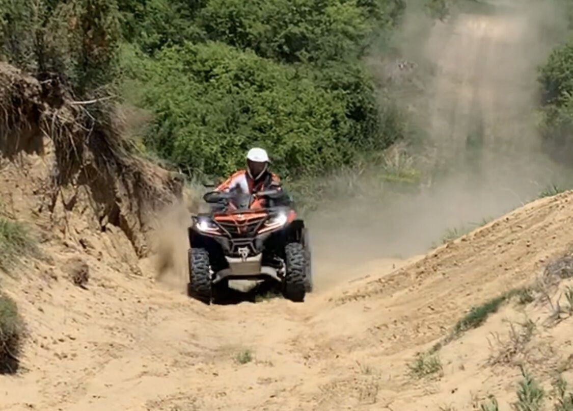atv voznja srbija cfmoto delibatska pescara