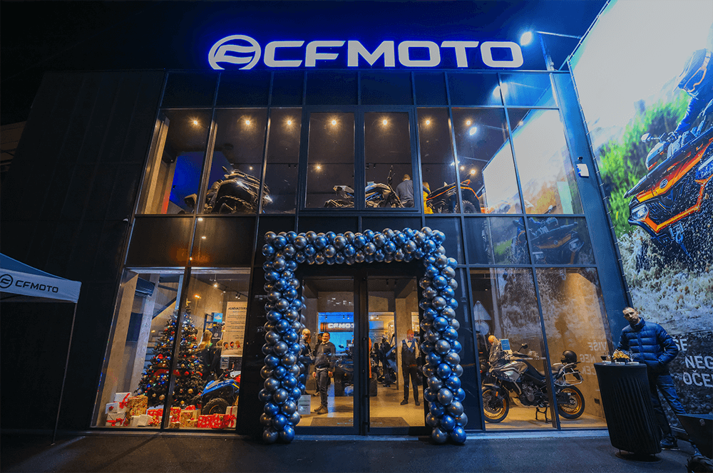 otvaranje cfmoto salona u beogradu