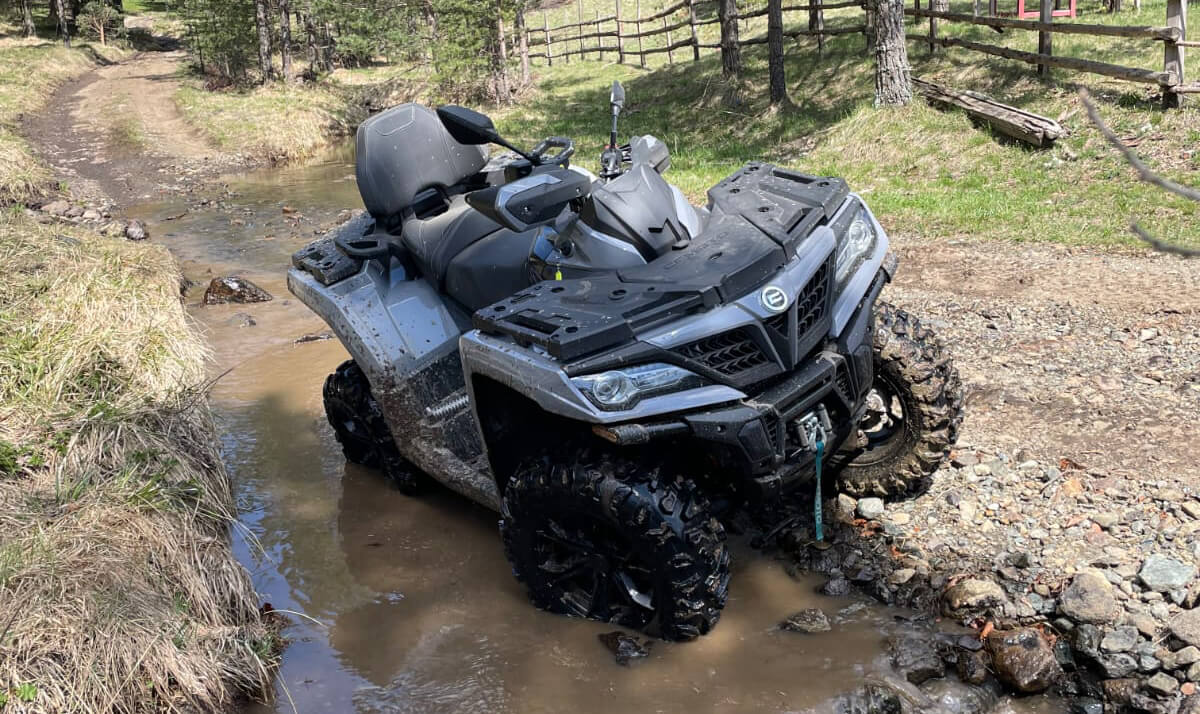 PRANJE ATV VOZILA CFMOTO