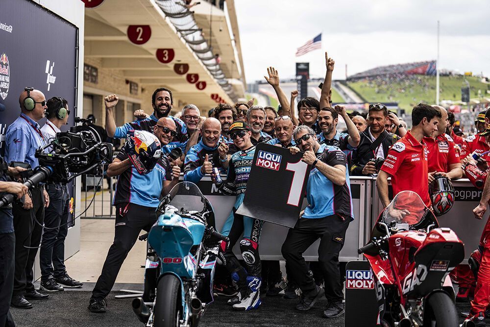 cfmoto prvo mesto moto3gp amerika