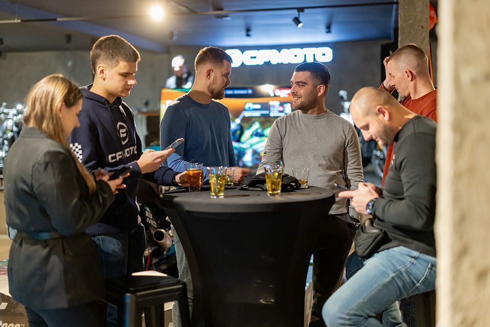 cfmoto warm up party